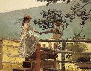 Winslow Homer, On the ladder